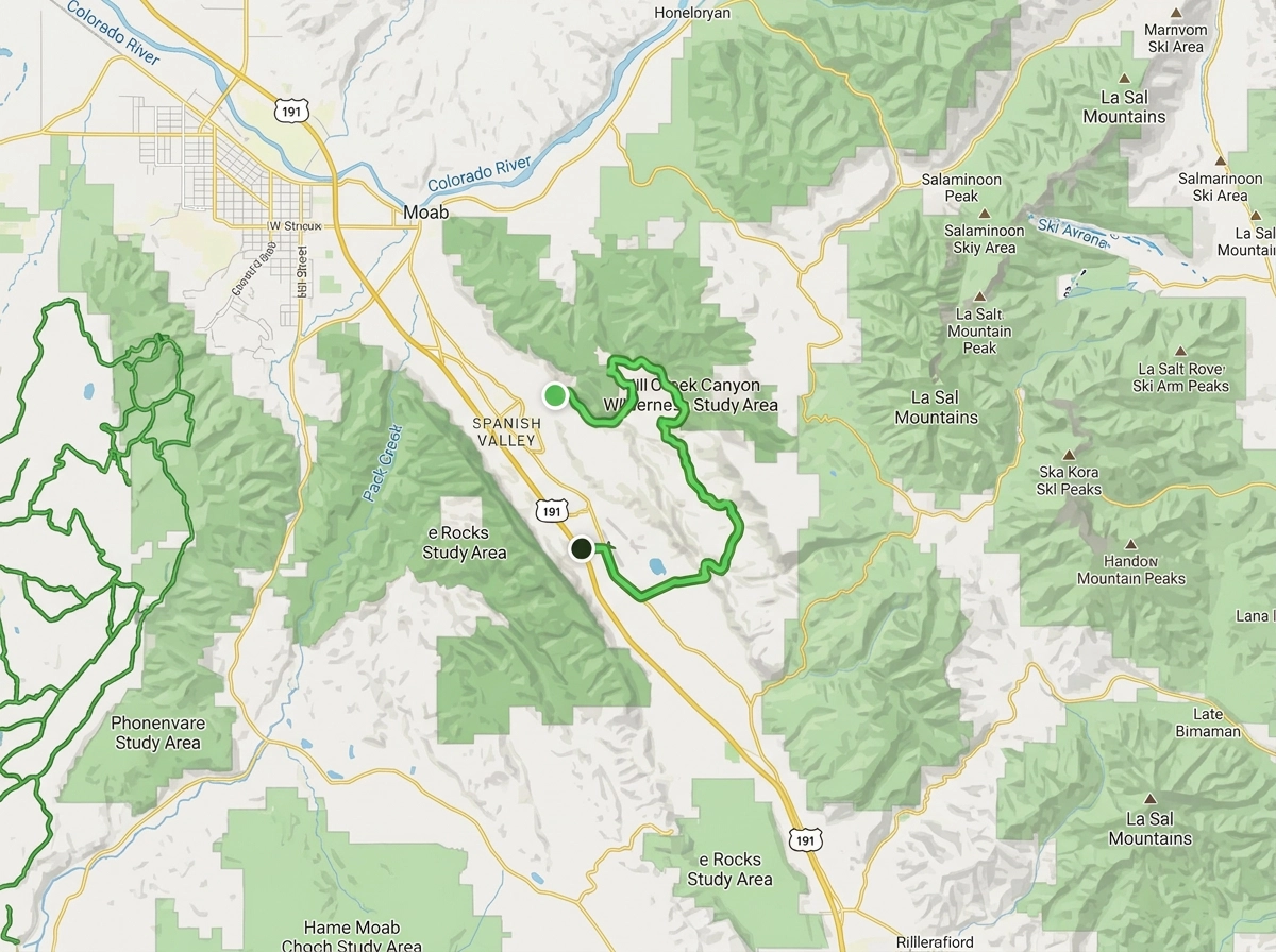 Route map for Steel Bender